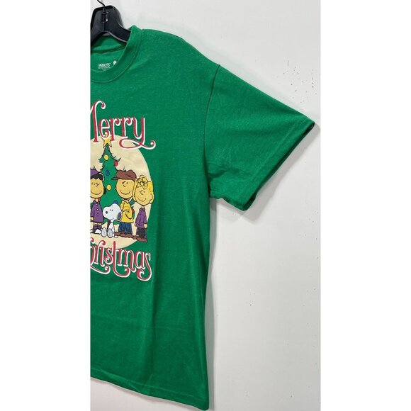 World Wide - Peanuts - Unisex Adult Short Sleeves T-Shirt - Graphic Tee-Green- L - Picture 12 of 12